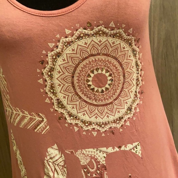 Social Teen Floral Tank Top - Picture 6 of 7